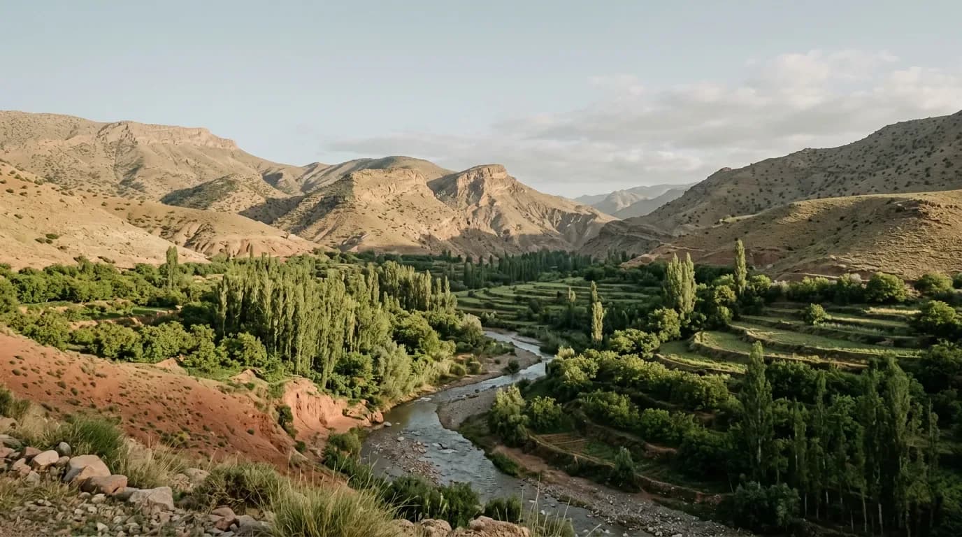 Vallée de l'Ourika depuis Marrakech en voiture — Luxury Car Marrakesh